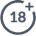 18+